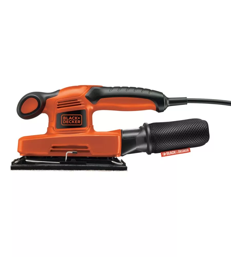 Levigatrice orbitale elettrica black+decker "ka320e-qs" diametro 2 mm 240w