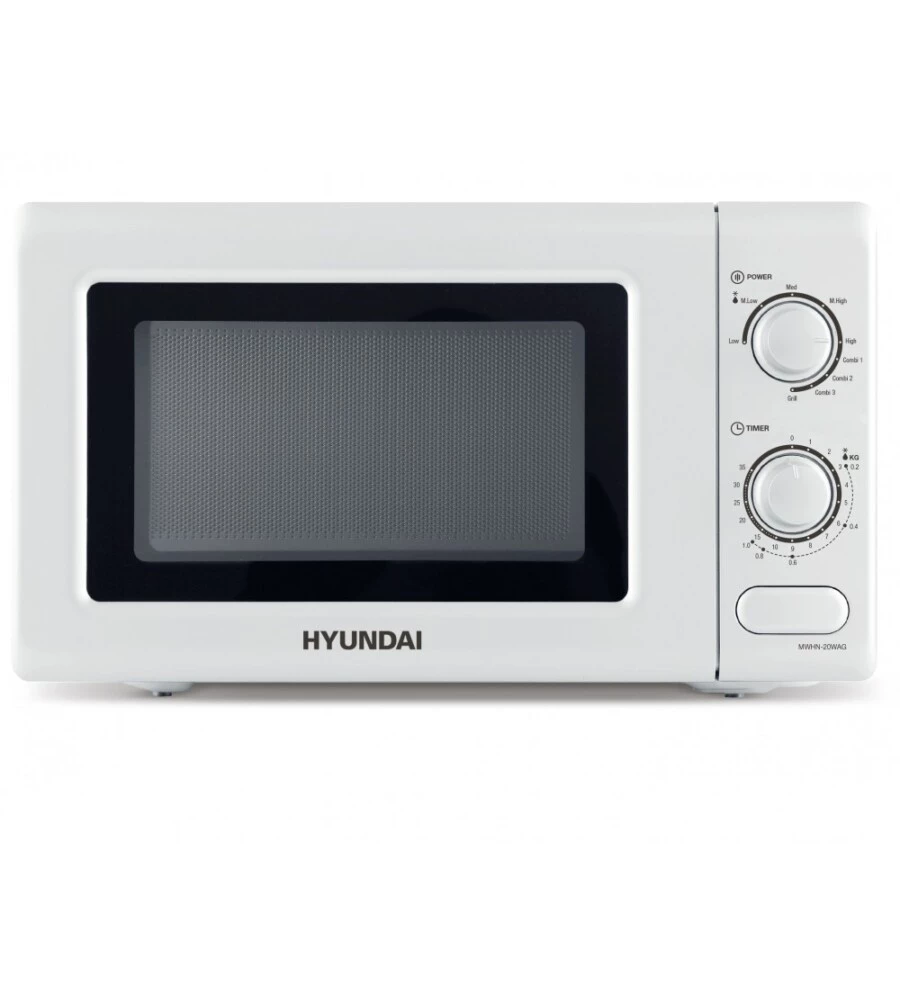 Forno a microonde hyundai "mwhn-20wg" bianco 700 w