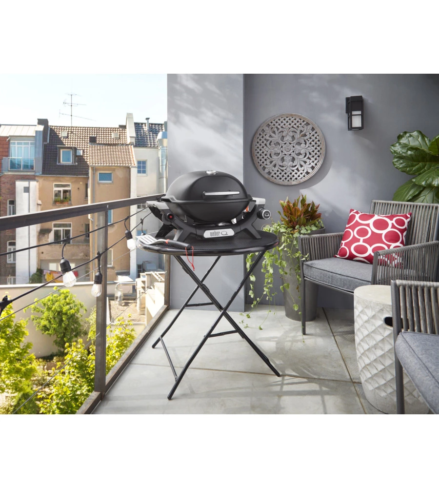 Barbecue a gas portatile weber "q1100n" nero 1 bruciatore