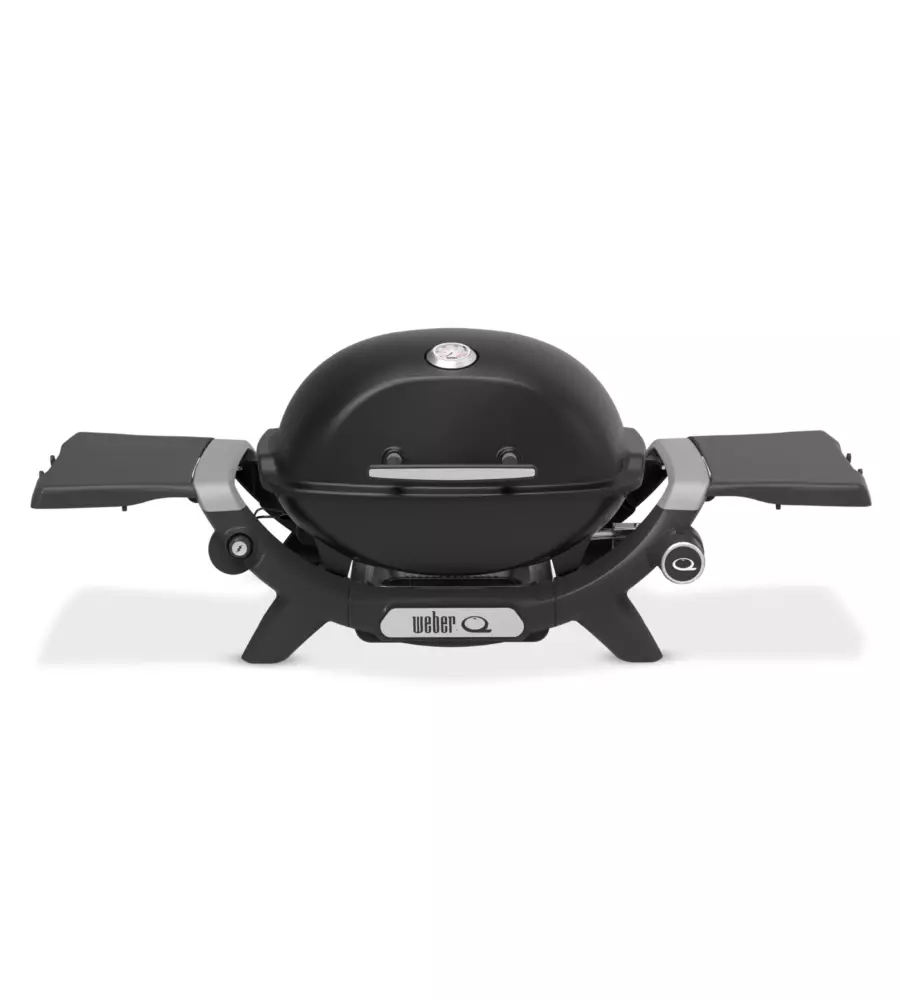 Barbecue a gas portatile weber "q1200 n" nero 1 bruciatore