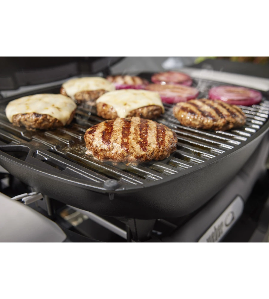 Barbecue a gas portatile weber "q1200 n" nero 1 bruciatore