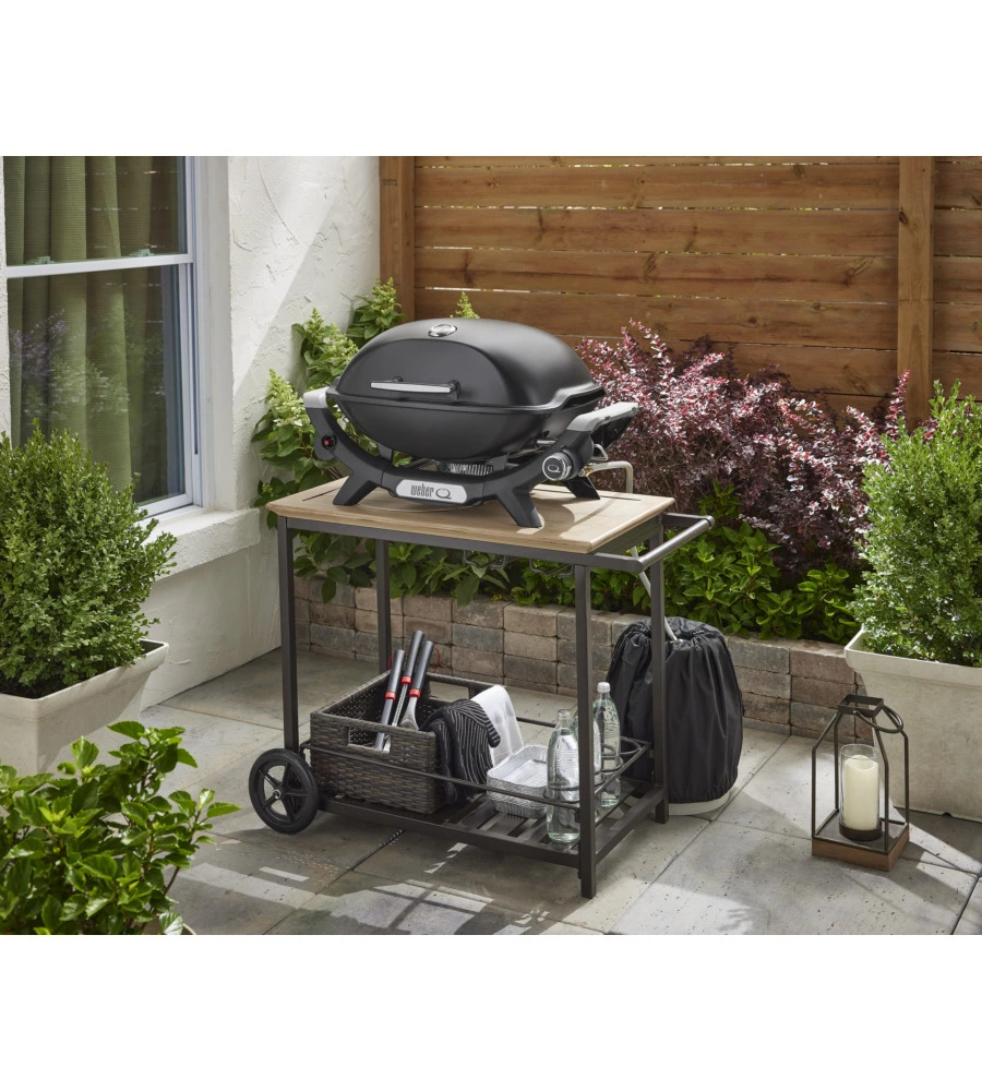 Barbecue a gas portatile weber "q2100n" nero 1 bruciatore