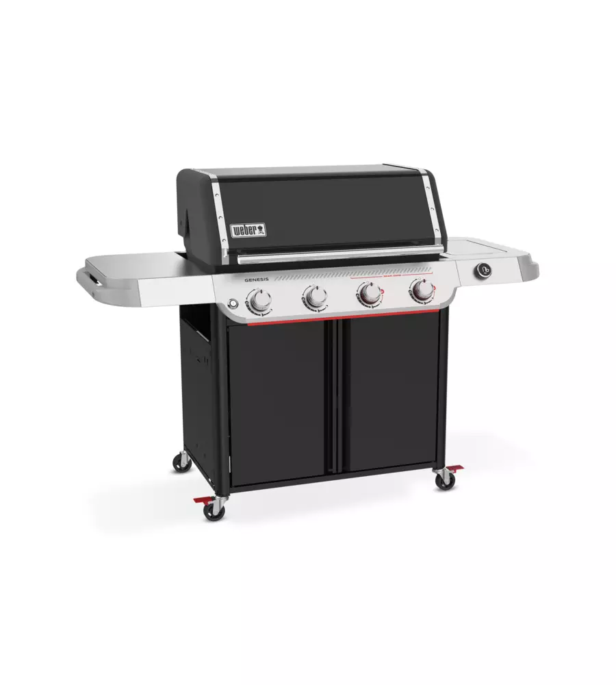 Barbecue a gas weber "genesis e-425" nero 4 bruciatori