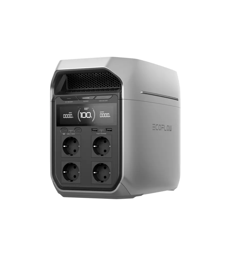 Generatore di corrente portatile a batteria ecoflow "delta pro 3 ups" 4000w