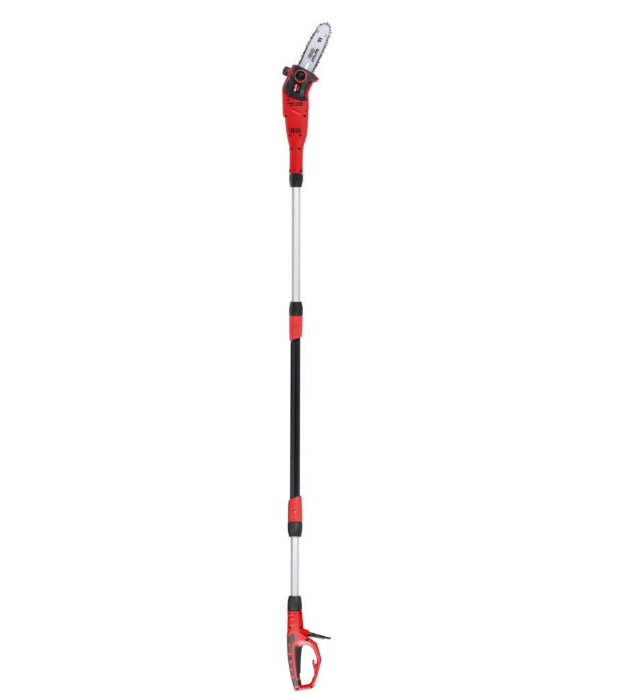 Potatore a catena telescopico elettrico valex "et301" barra 24cm asta 280cm 750w