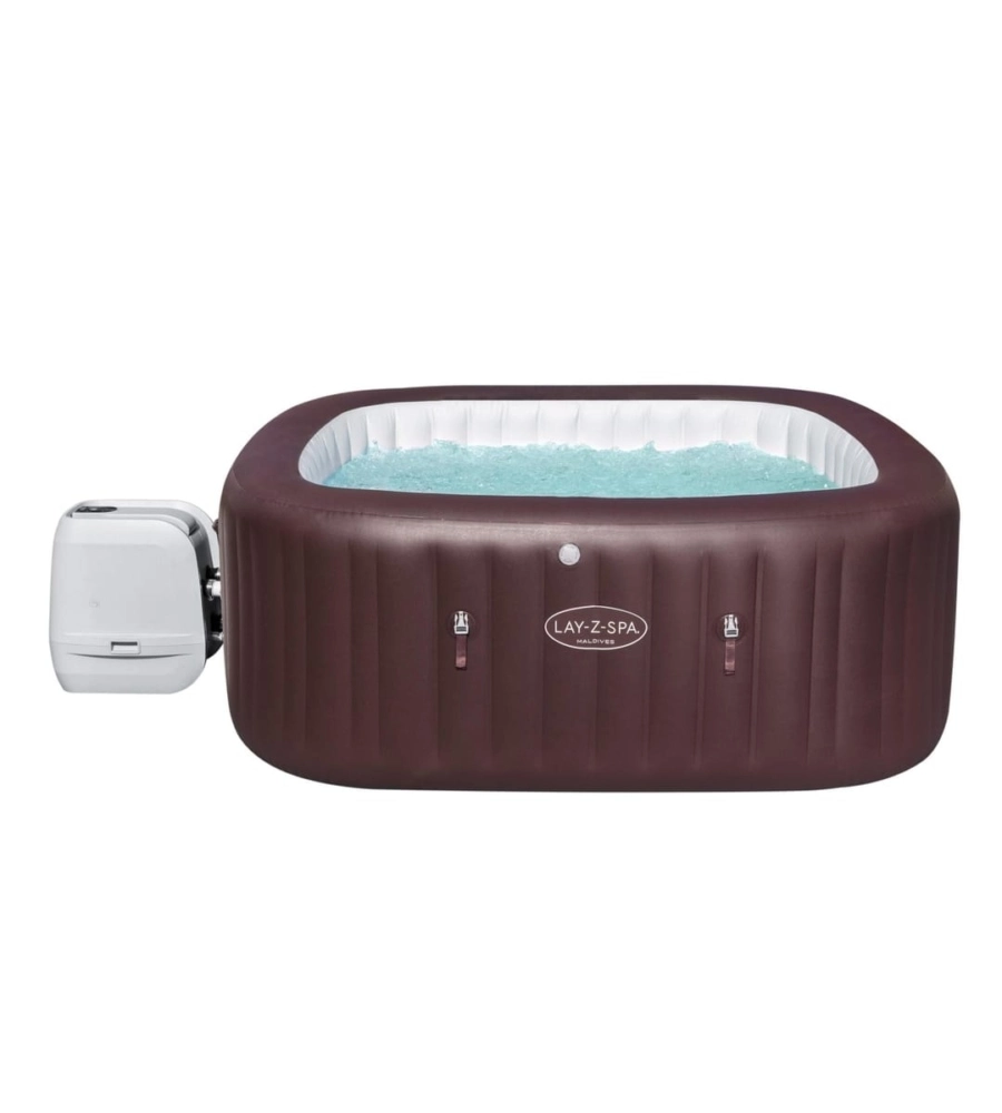 Piscina idromassaggio gonfiabile bestway "lay-z-spa maldives hydrojet pro" per 5-7 persone