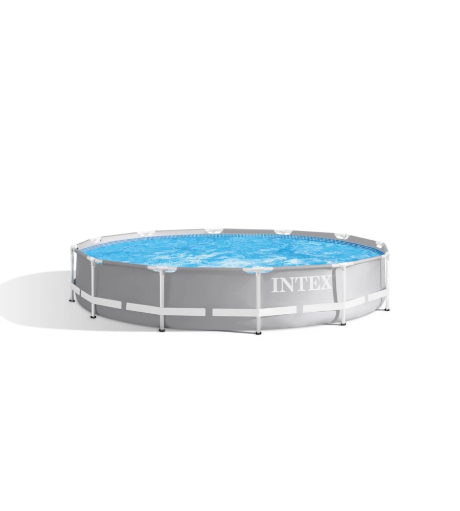 Piscina fuori terra rotonda intex "prisma frame" 366x366x76 cm - cod. 26710np