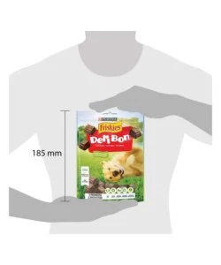 Snack per cani purina friskies 'deli-bon' con manzo 130 gr