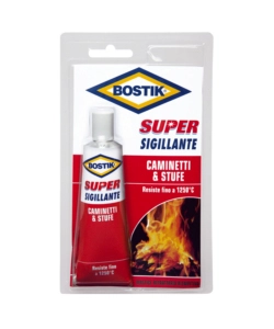 Bostik super sigillante caminetti & stufe blister - 100 gr