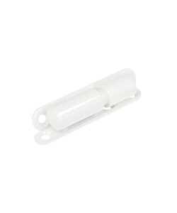 Cerniere plastificate -  15 mm. - bianco - 2 pz.