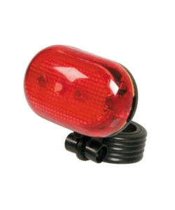 Fanale rosso posteriore 3 leds bici  92042