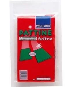 Pattine in feltro.