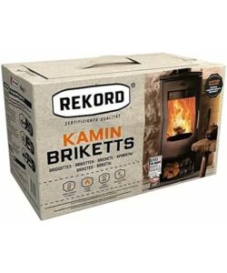 Tronchetti in legno pressato accendi fuoco Eco Brik per stufa e camino 8  pezzi 10 kg 