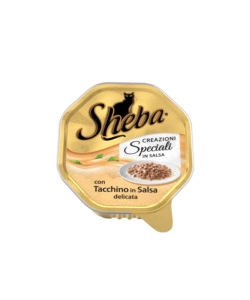 Sheba creazioni speciali in salsa con delizioso tacchino