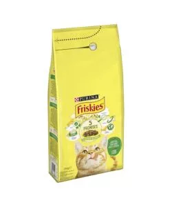 Crocchette per gatto adulto 'vitality' con coniglio, pollo e verdure, 2kg - purina