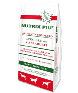 Crocchette per cani adulti, 20 kg - nutrix piu'