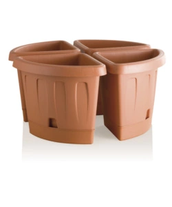 Vaso angolo victoria terracotta