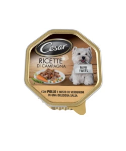 Cesar - umido per cani pollo misto e verdurine 150 g