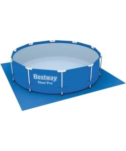 Tappetino base per piscina 396x396 cm - bestway 58002