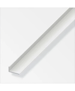 Angolare pvc bianco 20x10x1,5 - 1 metro.