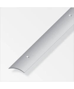 Coprisoglia 30x5 pvc grigio forato - 1 metro.