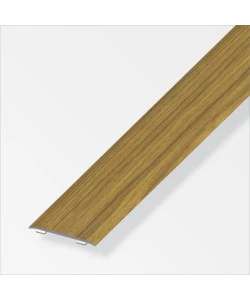 Profilo raccordo 37x2,5 rovere - 1 metro.