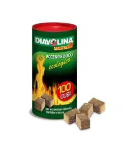 Diavolina naturale box 100 cubi.