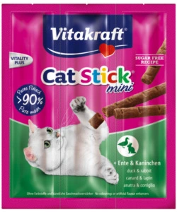 Cat stick mini anatra e coniglio - vitakraft