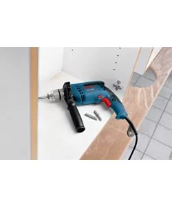 Trapano a battente "gsb 13 re" professionale, 600 w - bosch blu