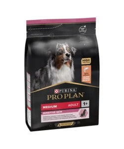 Crocchette per cani purina 'pro plan' adulto di taglia media con salmone sensitive skin 3 kg