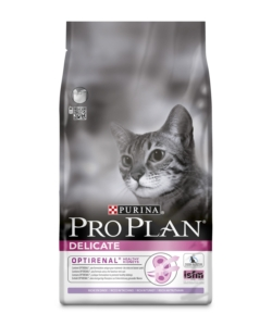 Pro plan delicate - alimento secco per gatto con tacchino - 1,5kg.