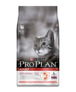 Pro plan  adult - alimento secco per gatto con salmone - 1,5kg.