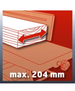 Pialla filo spessore  th-sp 204 - einhell - 1500w