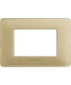 Placca 3p colors turchese matix am4803cav - bticino