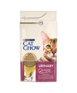 Crocchette per gatto adulto 'cat chow uht' al pollo, 1,5 kg - purina