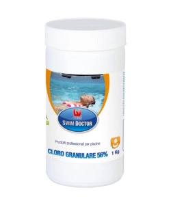 Cloro granulare per piscina, 1 kg - gre