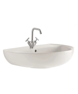 Lavabo in ceramica bianco 'colibri 2', geberit