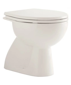 Vaso wc a terra in ceramica bianco 'colibri', geberit