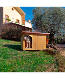 Cuccia Per Cani Da Esterno baita 60 In Legno, 67x53x55, 5 Cm - Ferplast  in vendita online