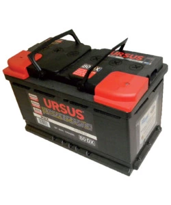 Batteria avviamento auto ursus max, 80 ah dx