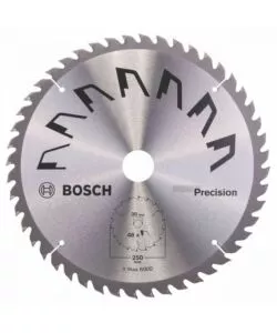 Lama per sega circolare 'precision' 250x2x30 - 48 denti - bosch.