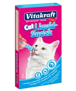 Cat liquid snack omega 3