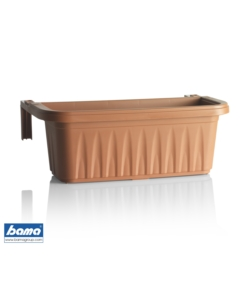 Fioriera rondine cm 60 colore terracotta - bama