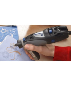 Dremel impugnatura di dettaglio (include fresa per incisione 107 + pinza) - bosch.