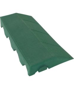 SCIVOLO AUTOBLOCCANTE PER PAVIMENTAZIONE DA ESTERNO VERDE FEMMINA, 205X400X48 MM.