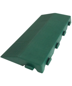 Scivolo autobloccante per pavimentazione esterna verde maschio, 205x400x48 mm.