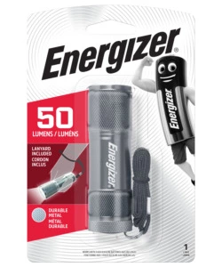 Energizer metal light 50 lumens + 3aaa