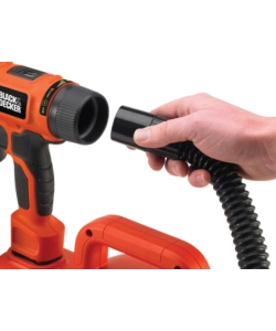 Verniciatore a spruzzo elettrico black&decker "hvlp400" 450 w