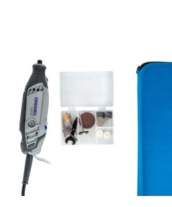 Multiutensile rotativo 3000 dremel 130 w, con 15 accessori e custodia - bosch.