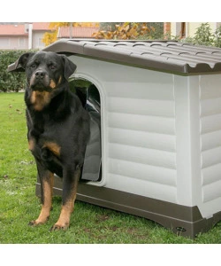 Porta in plastica per cucce "dogvilla 70", 19,5xh30,3 cm - ferplast